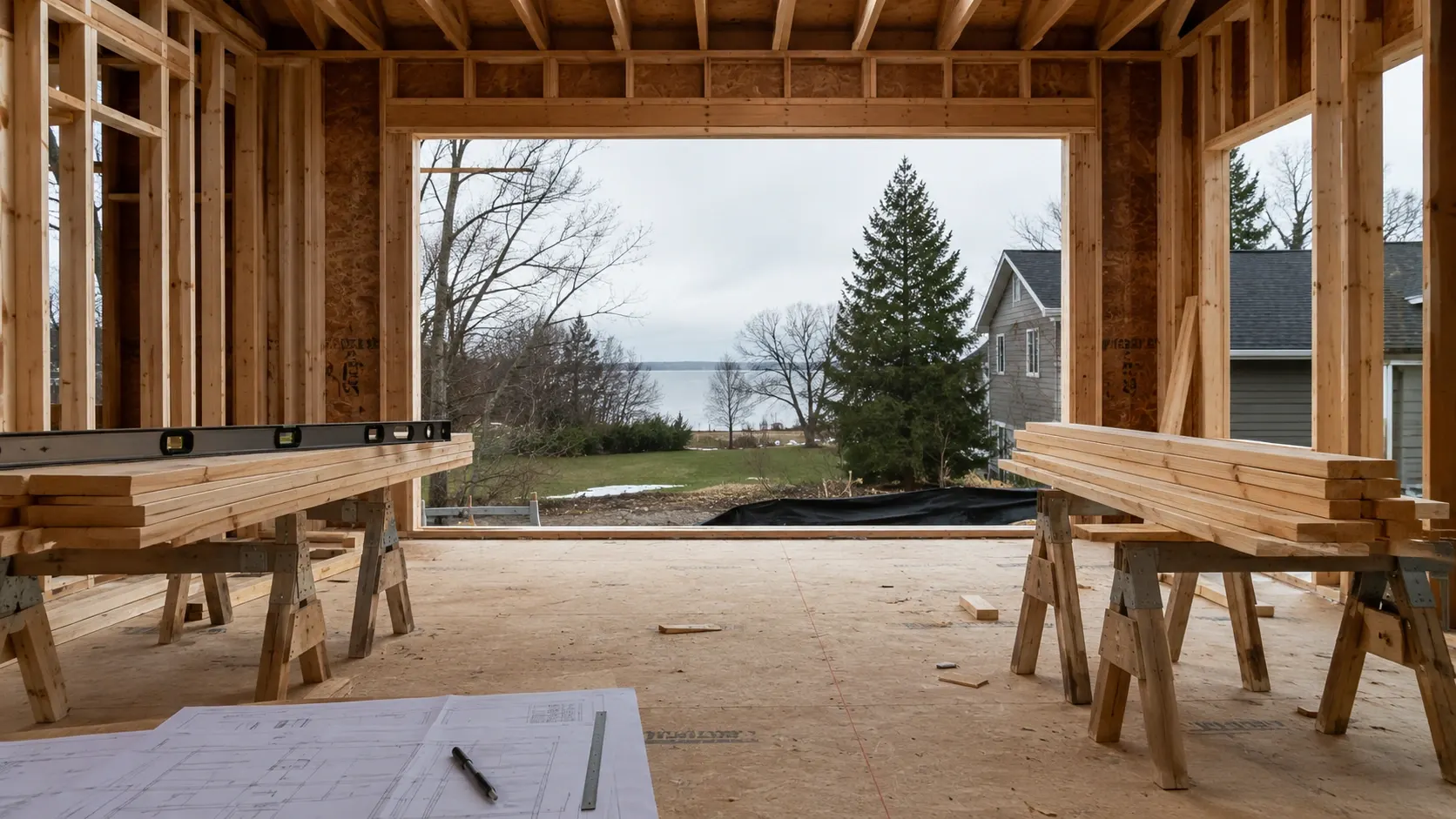 Illustrative construction service concept.